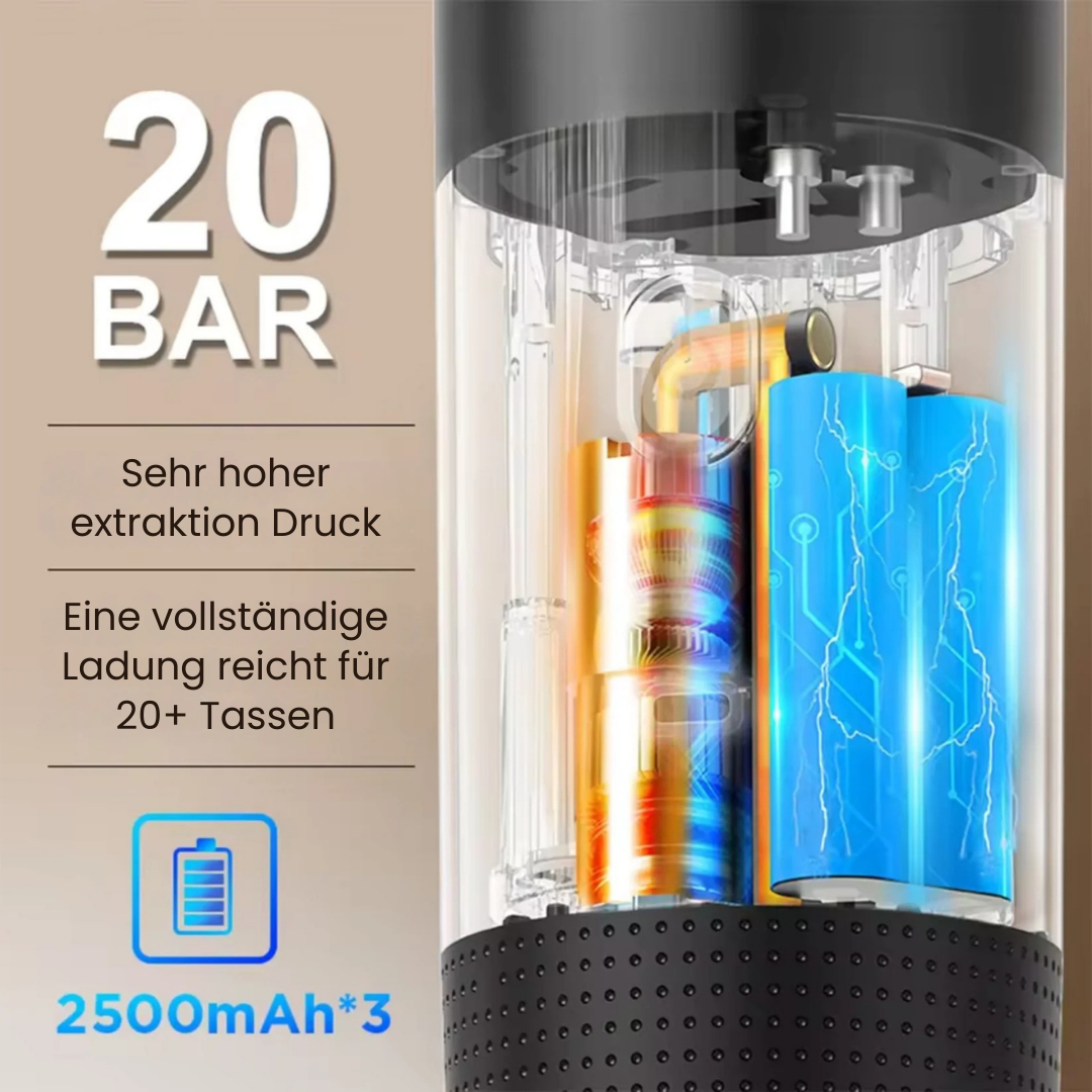 Velvesso | Portable 3 in 1 Kaffeemaschine
