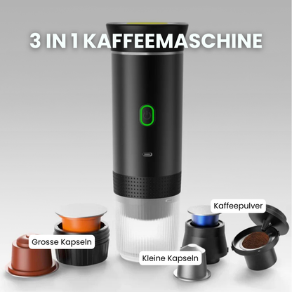 Velvesso | Portable 3 in 1 Kaffeemaschine